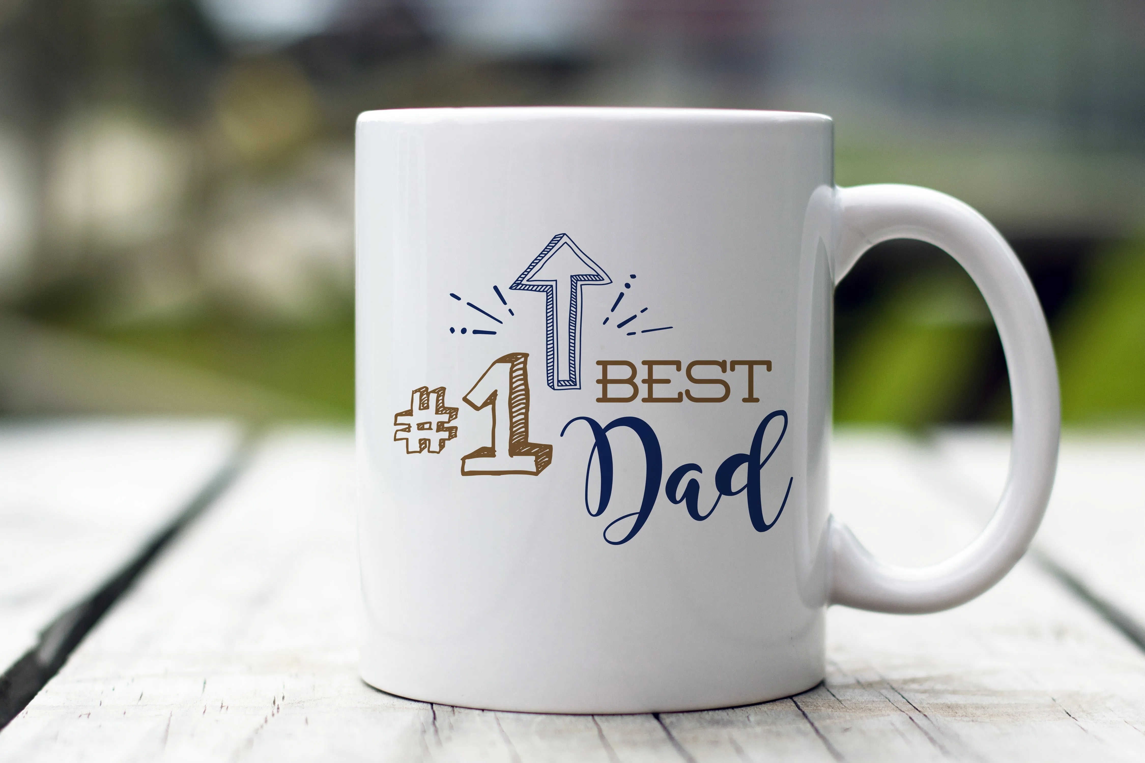 #1 Best Dad Coffee Mug