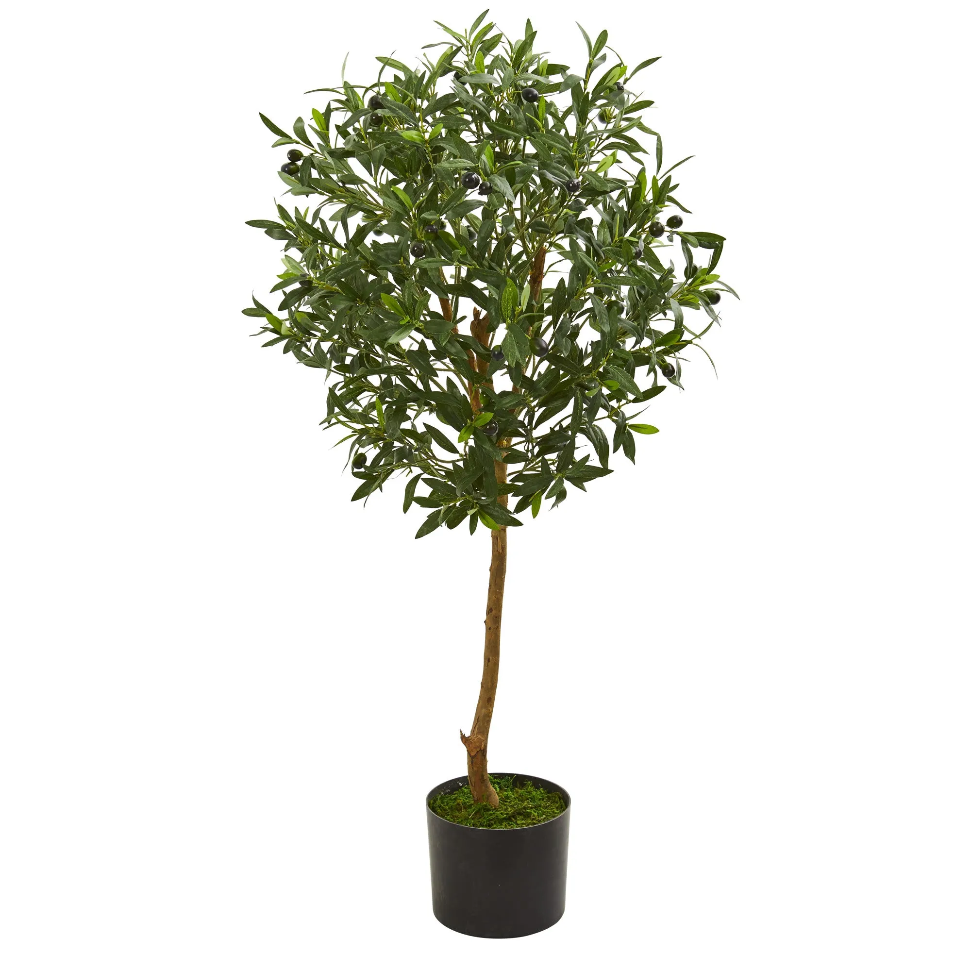 3.5' Artificial Olive Tree - Low Maintenance, Life-Like & Vibrant Silk Trees For Busy People.