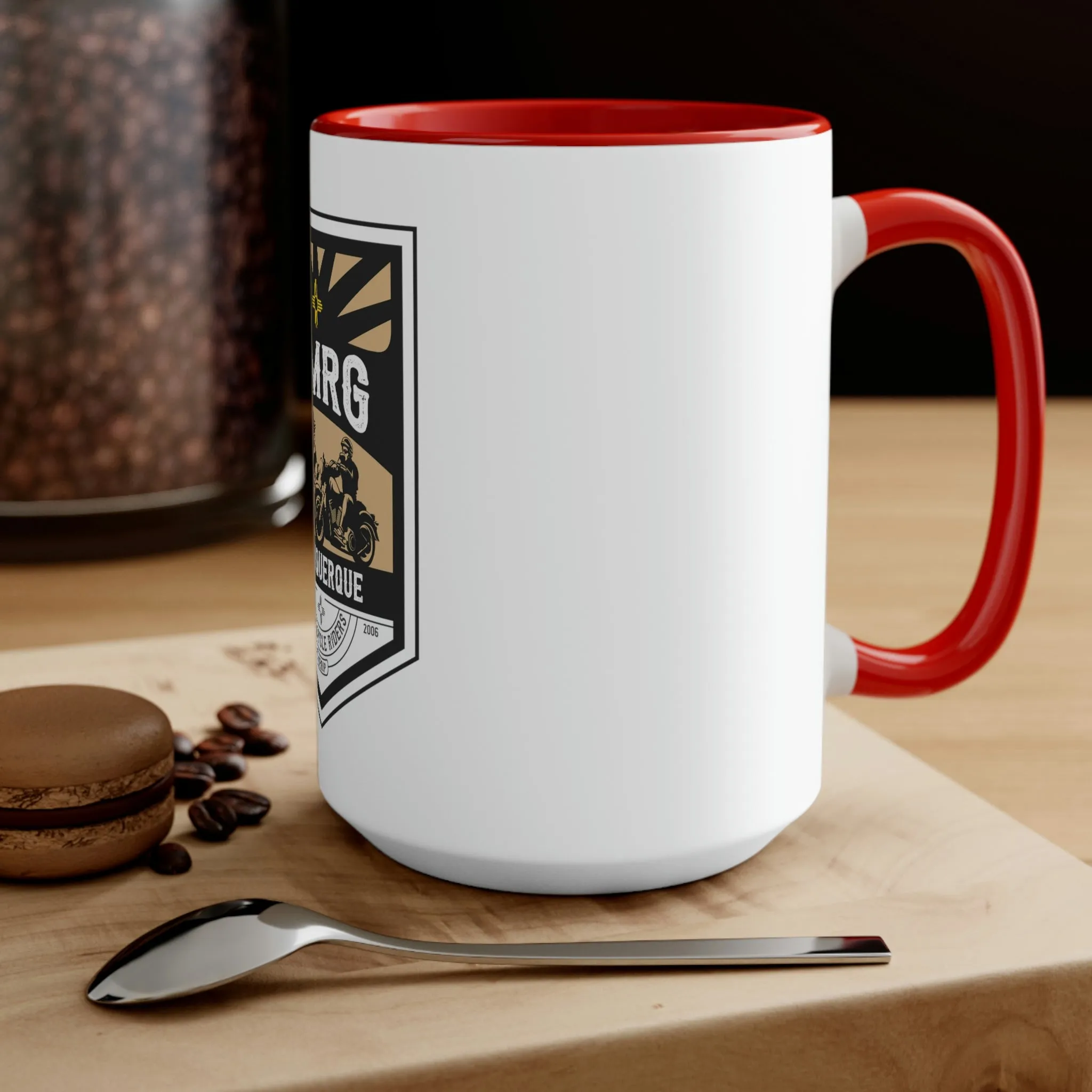 Albuquerque Motorcycle Riders Group [AMRG] Accent Mug