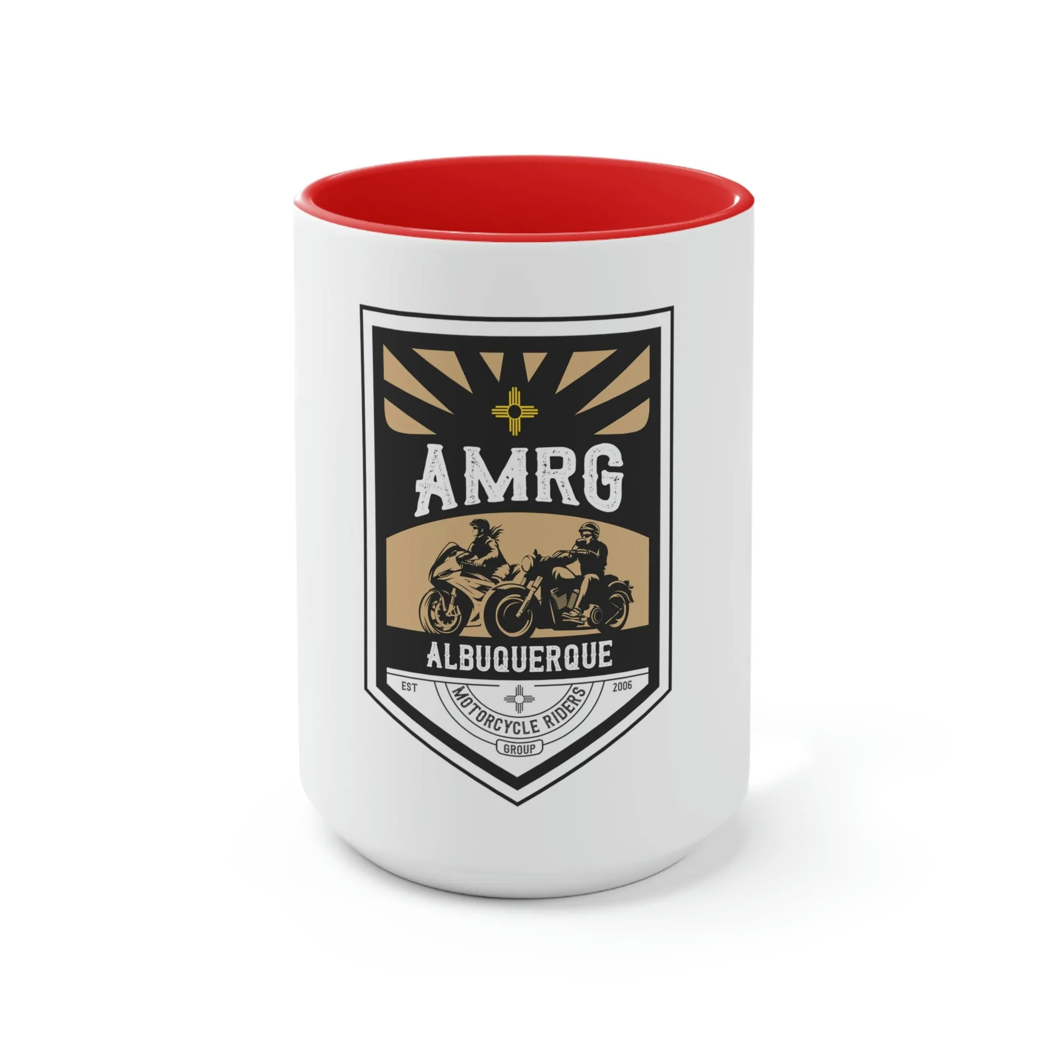 Albuquerque Motorcycle Riders Group [AMRG] Accent Mug