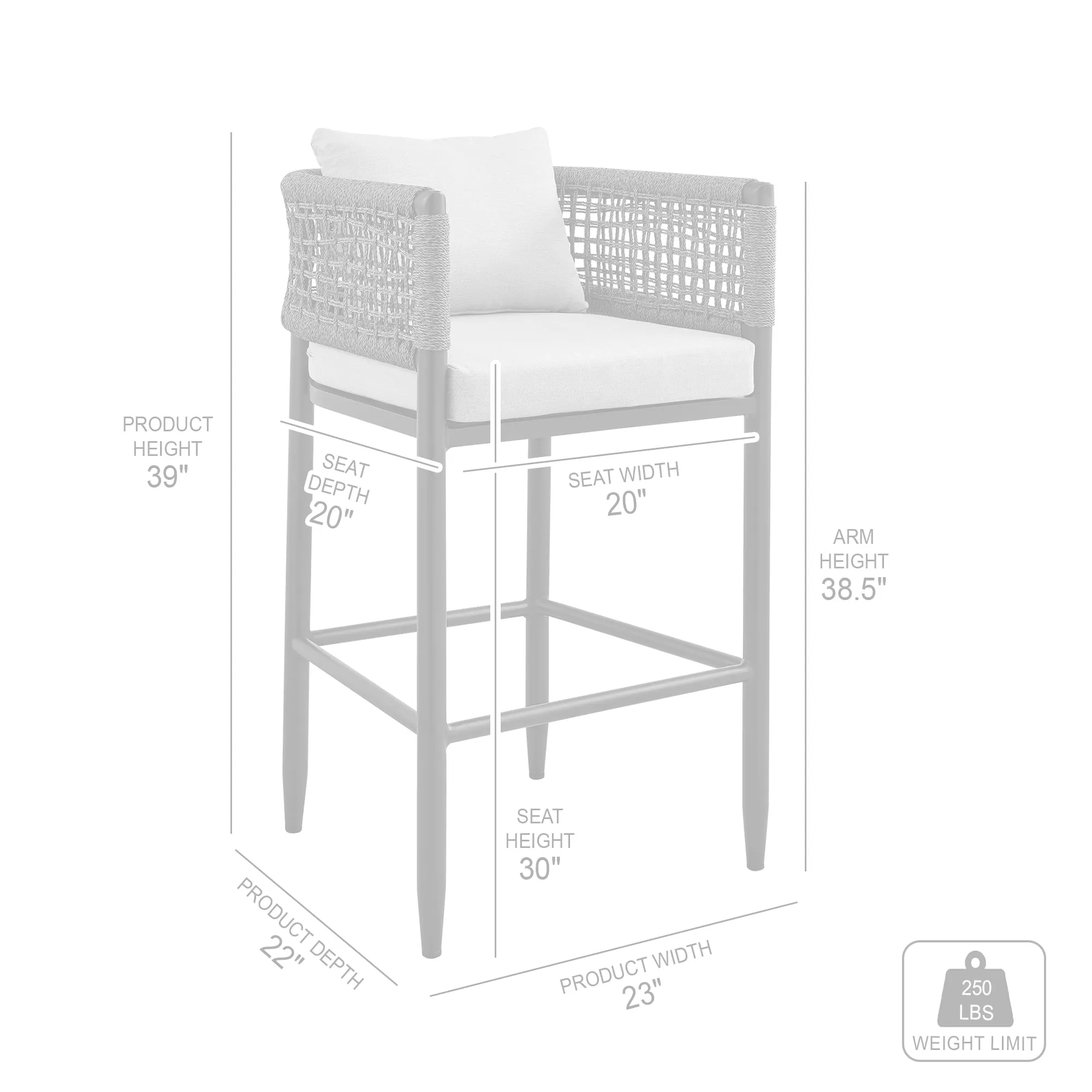 Alegria Outdoor Barstool