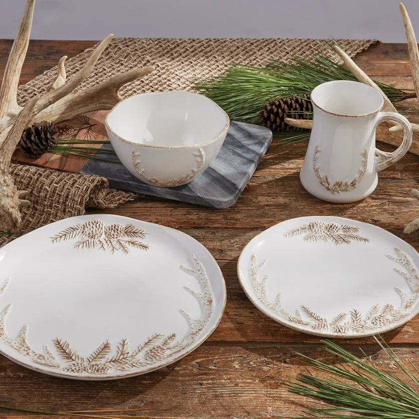 Antler Dinner Plate - Set of 4