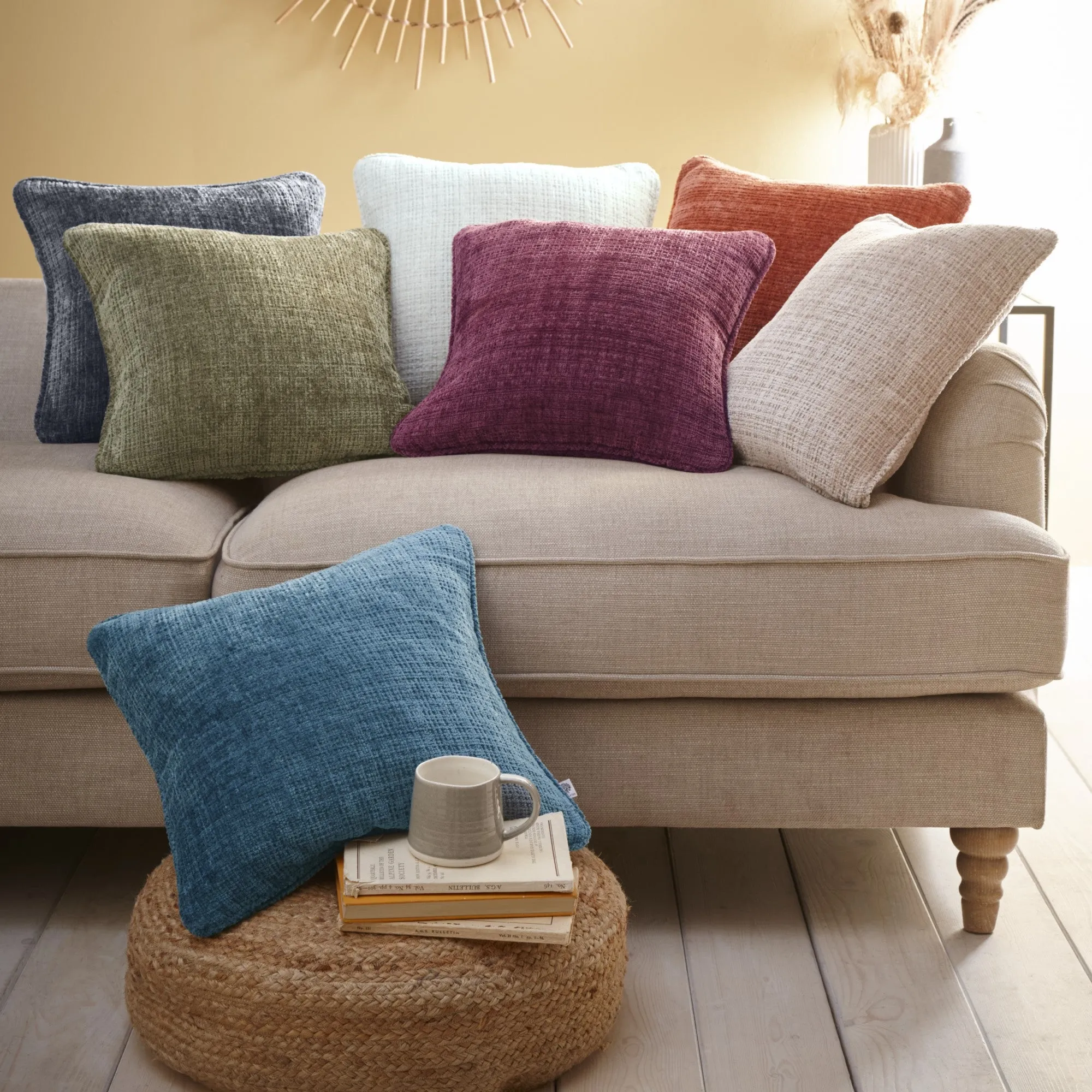 Appletree Loft Alba Cushion - Terracotta