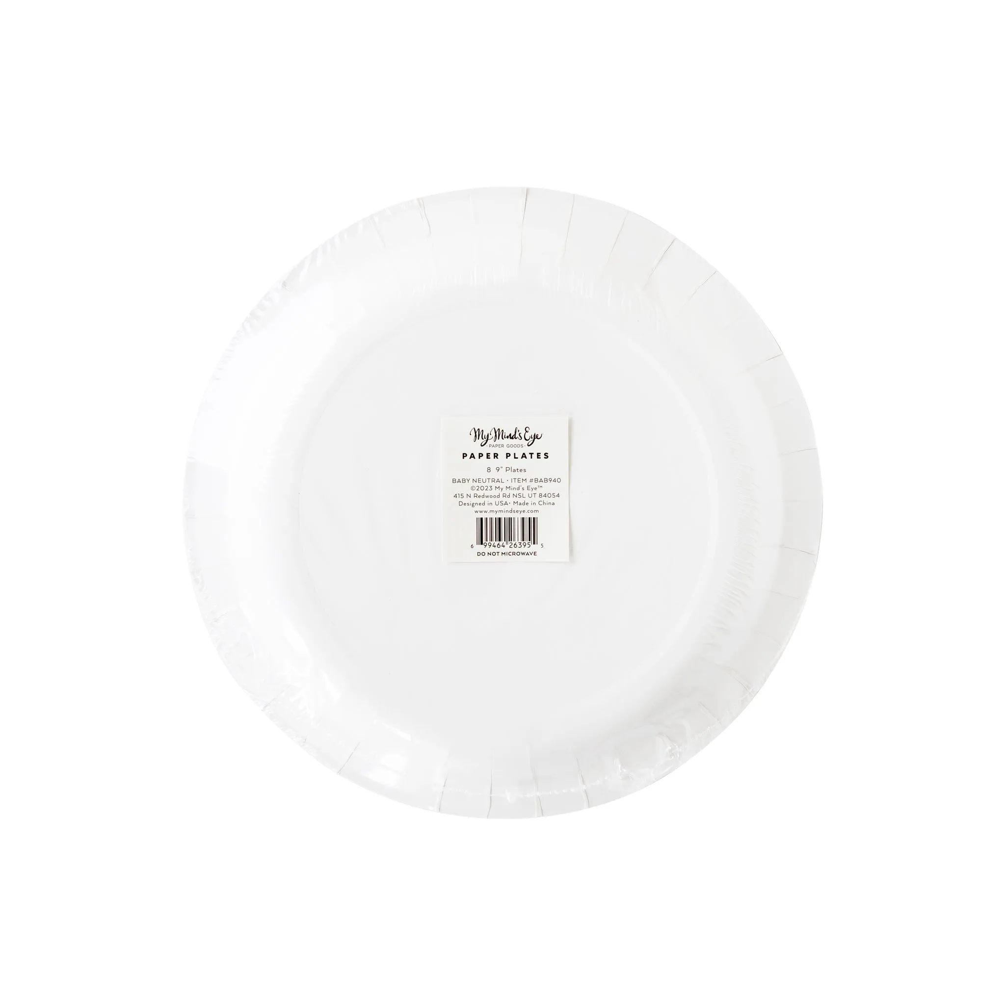 Baby Neutral Star 9" Plates