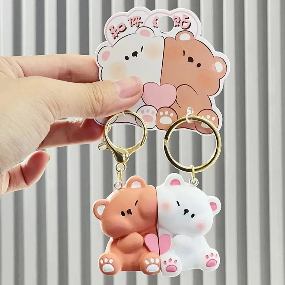 Bestie Bears Magnetic Keychains