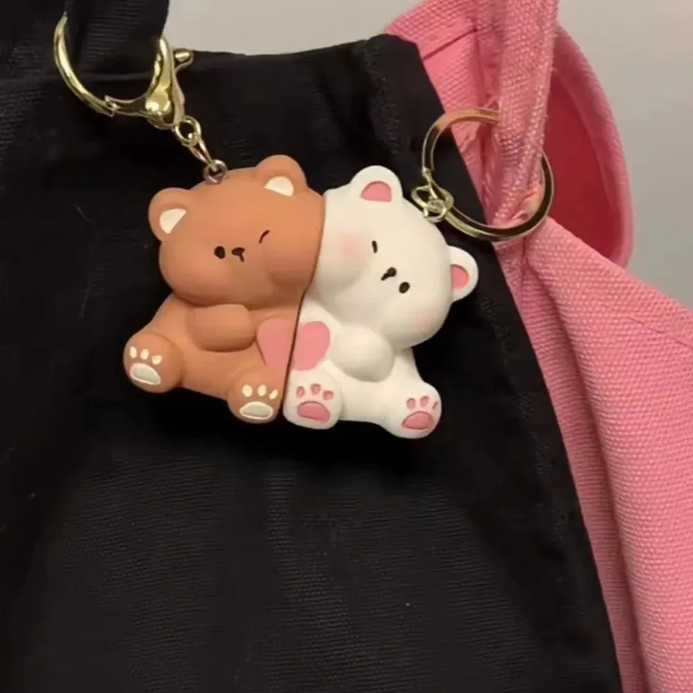 Bestie Bears Magnetic Keychains