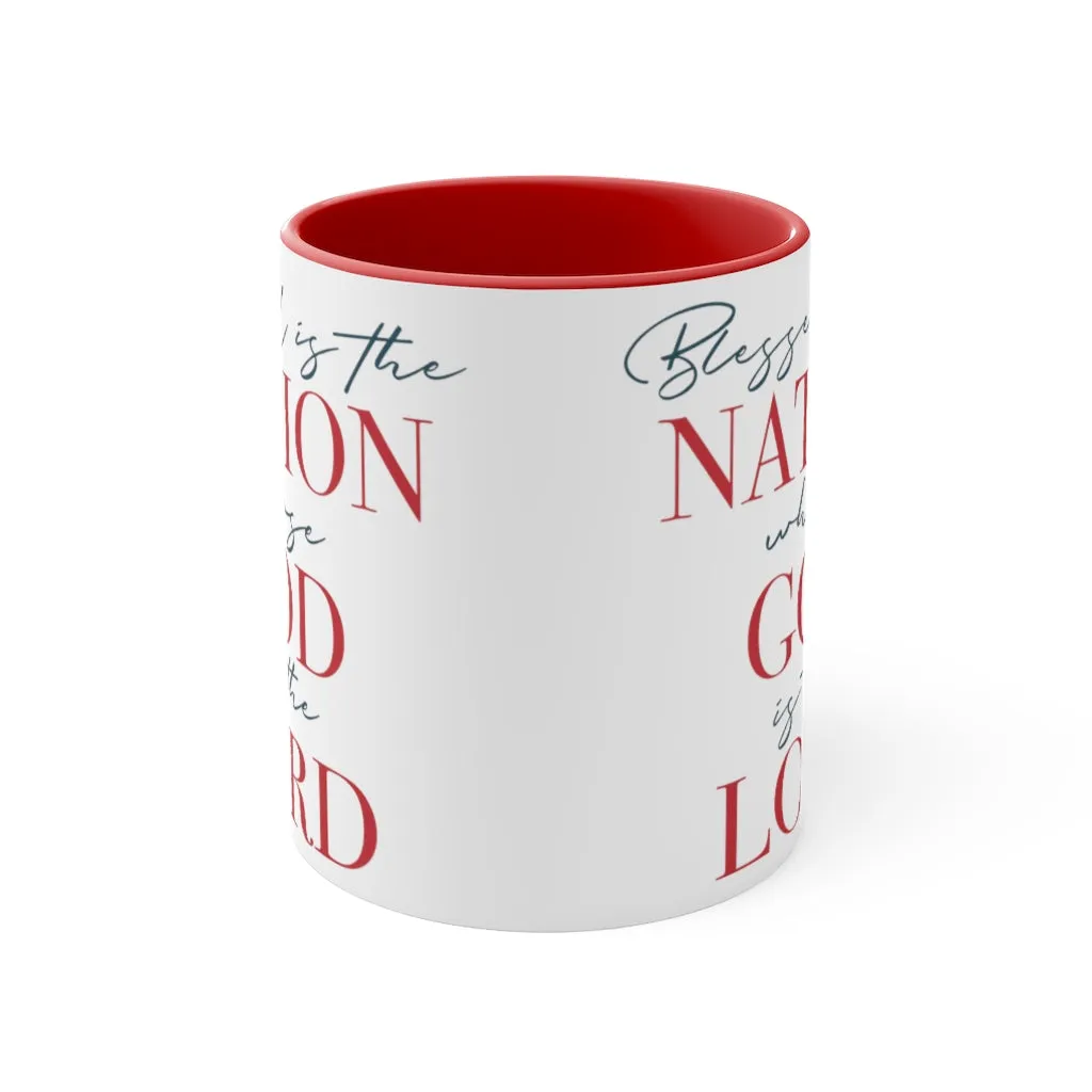 Blessed Nation Mug (2 sizes, 2 colors)