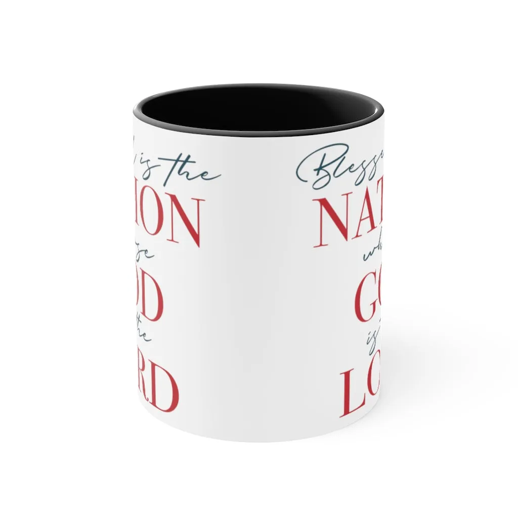 Blessed Nation Mug (2 sizes, 2 colors)