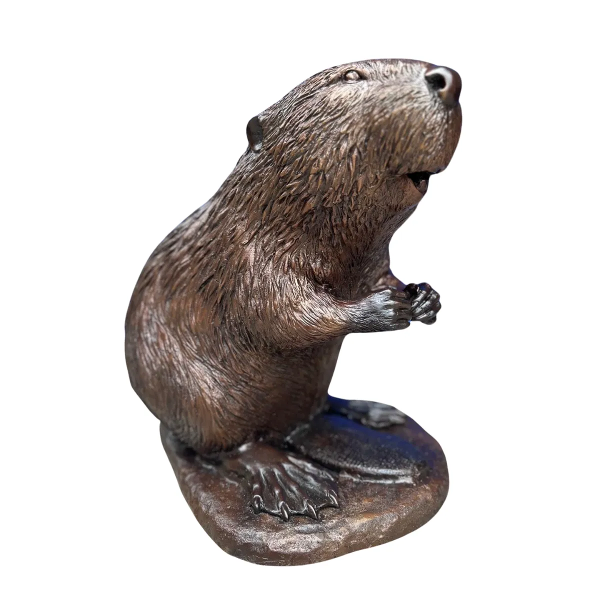 Bronze Beaver Statue