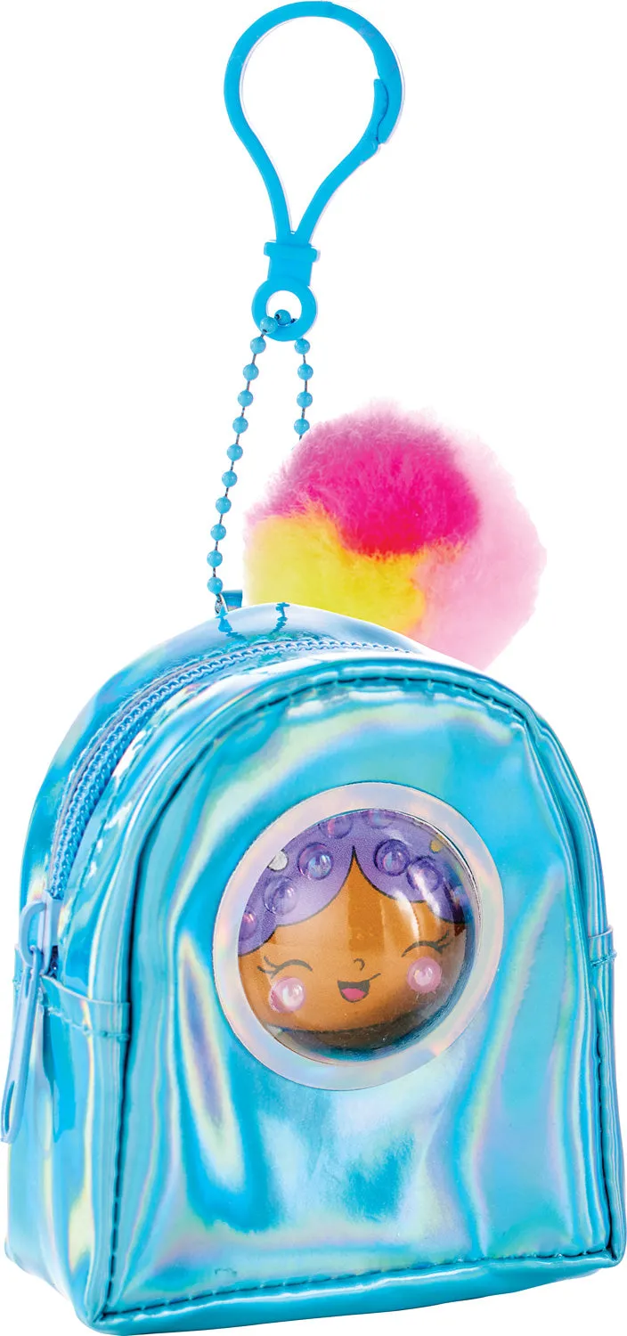 Bubble Gems Backpack Keychains