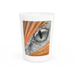 Cat Rays Shot Glass