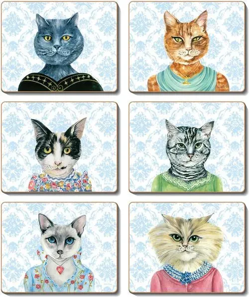 Coasters - Lady Cat Luncheon