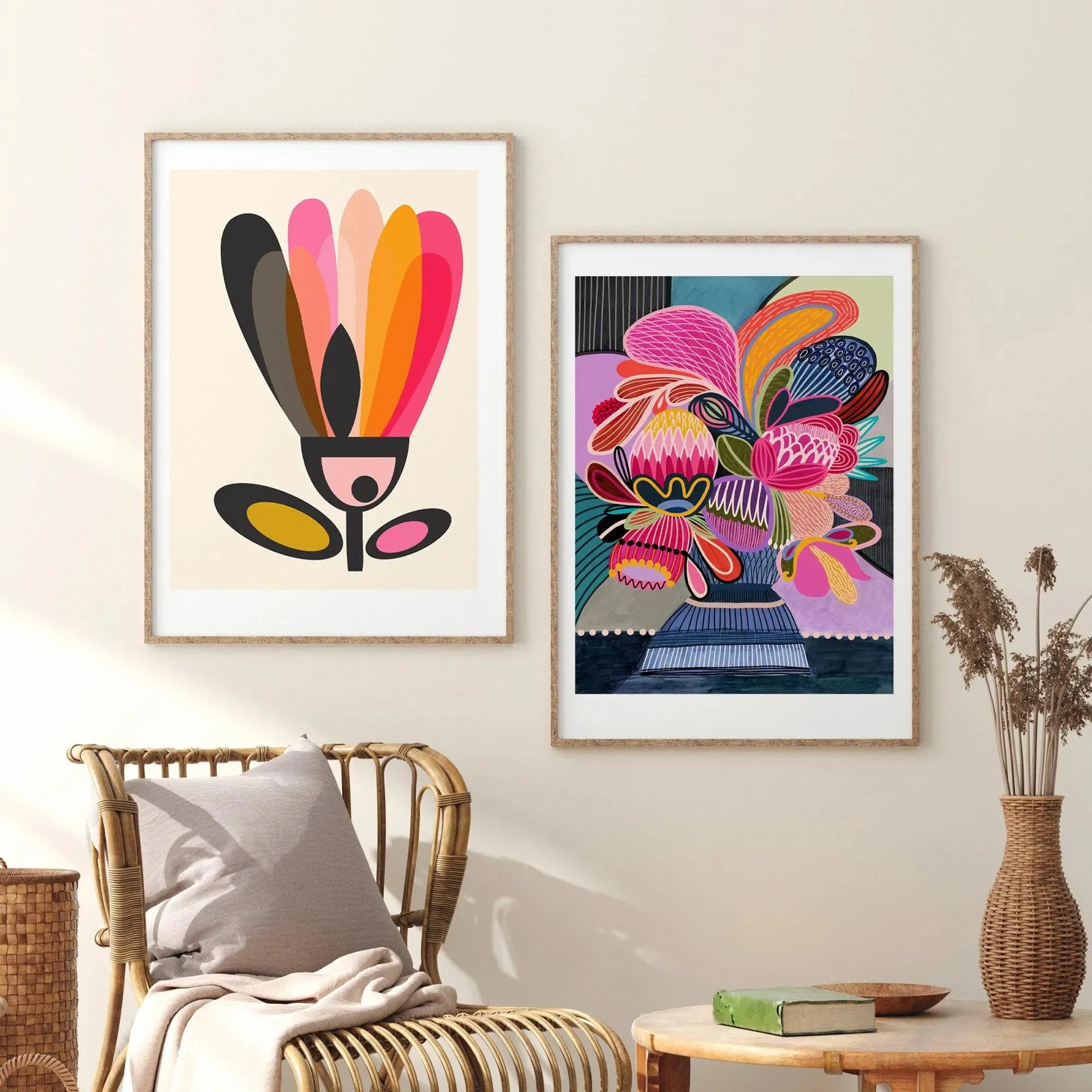 Colour Pop Modern Wall Art Prints