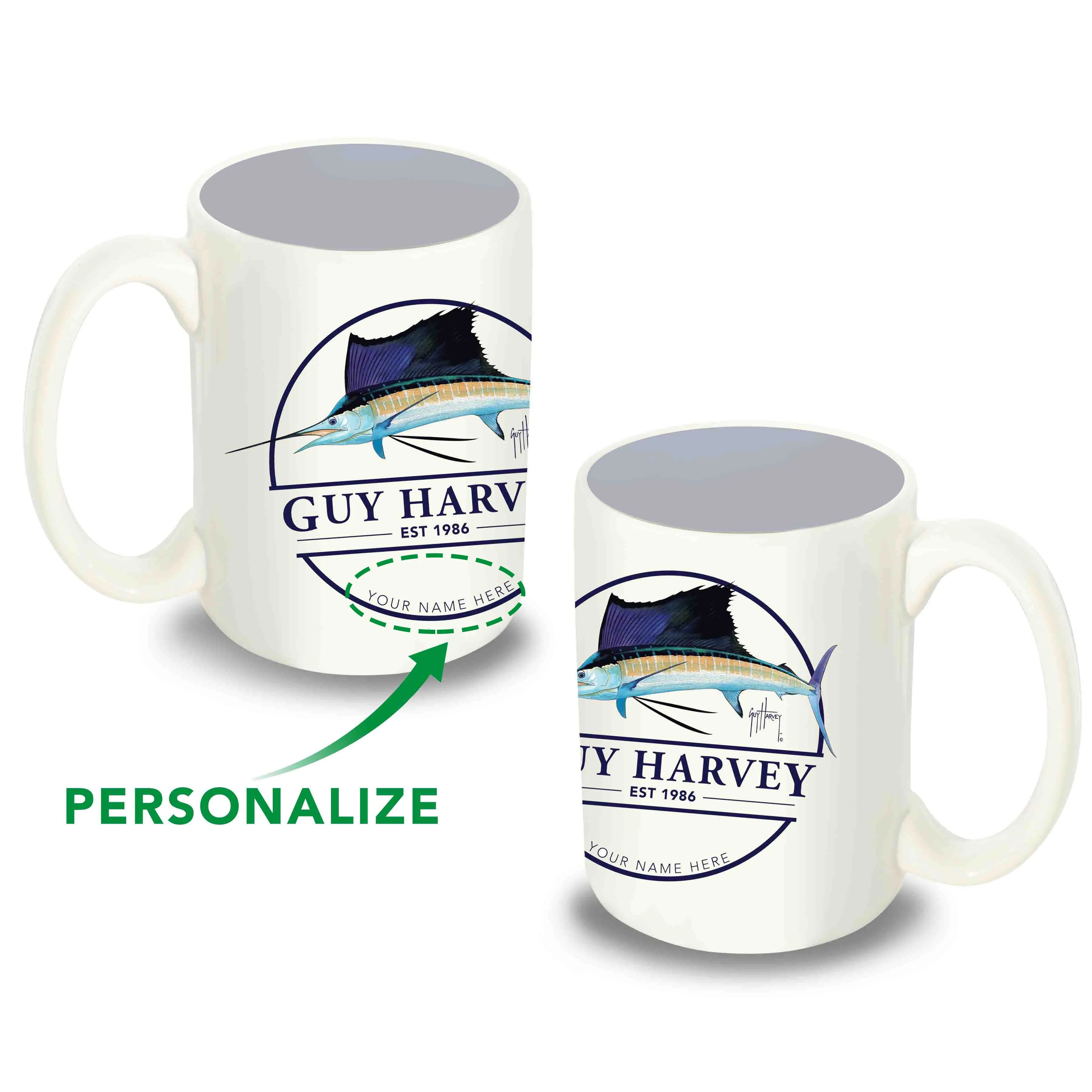 Custom Sailfish Coffee Mug