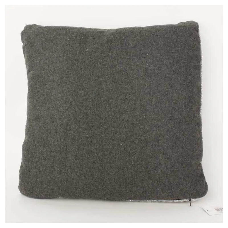 Dark Grey Langham Knit Cushion (40cm)