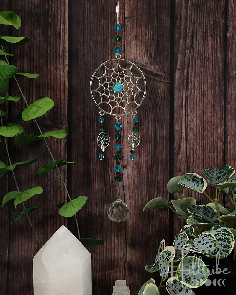 Dream Catcher   Crystal Ball Suncatcher