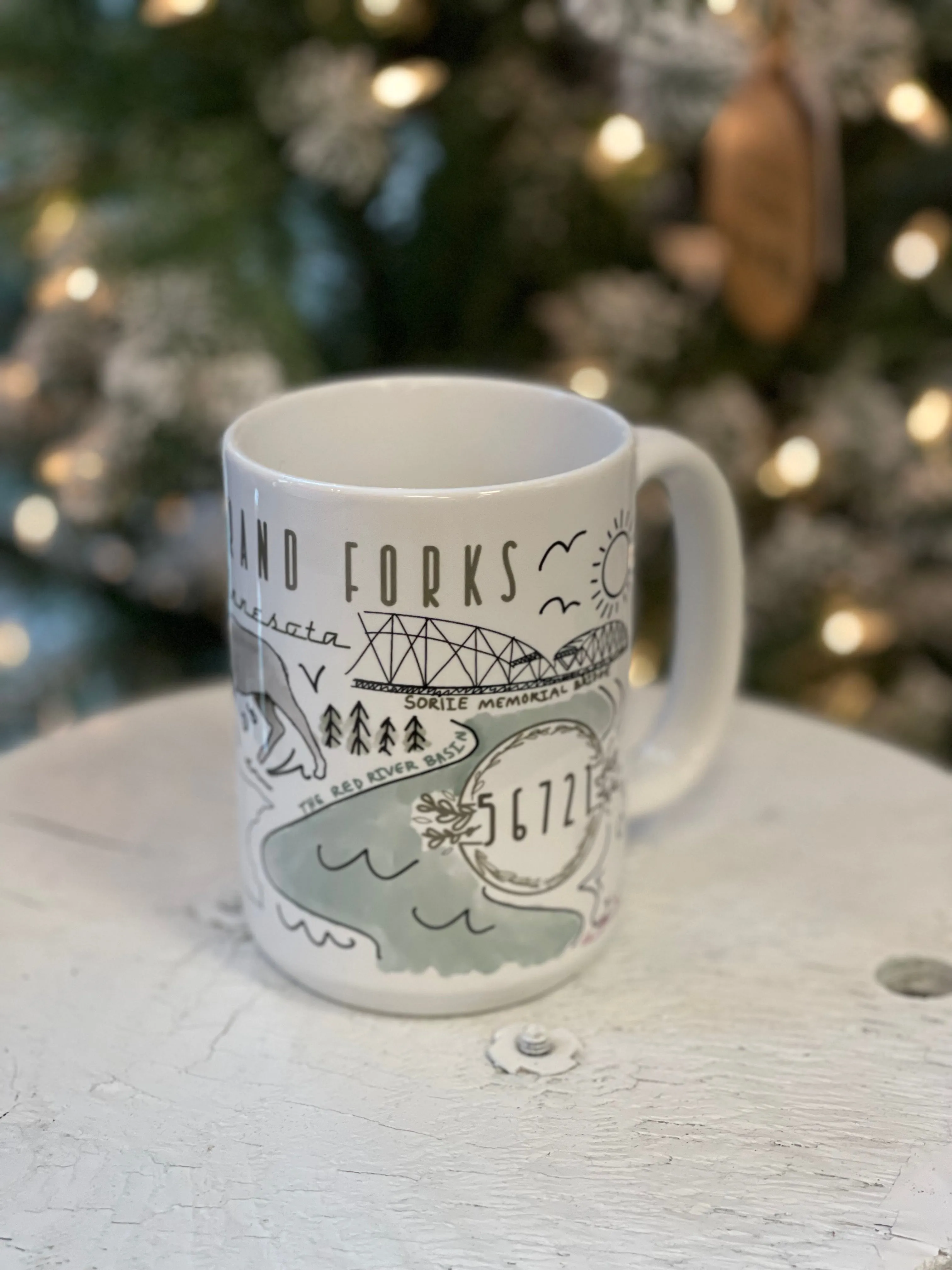 East Grand Forks Coffee Mug