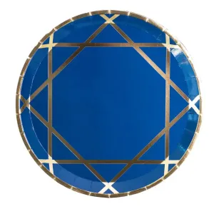 Enchanté Navy Dinner Plates