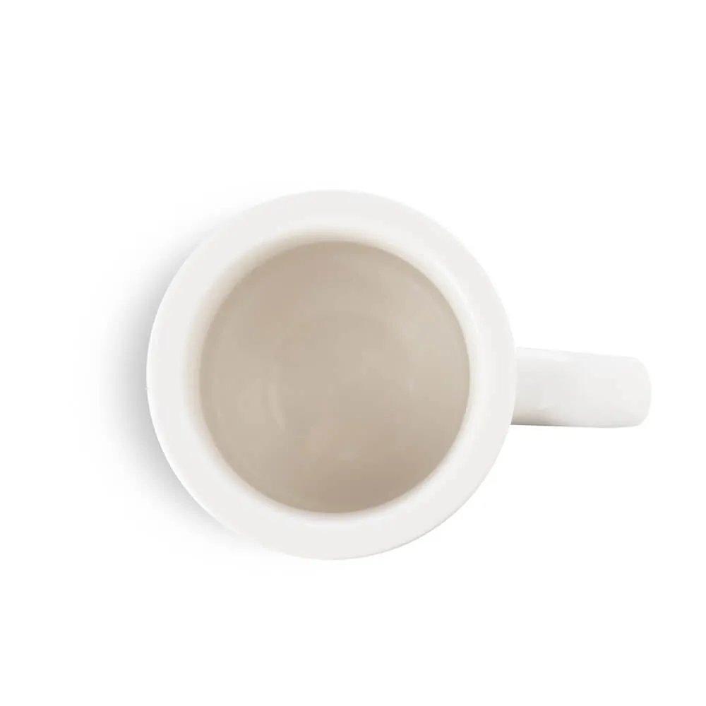 Espresso Parts Porcelain Diner Mug - White (10oz/305ml)