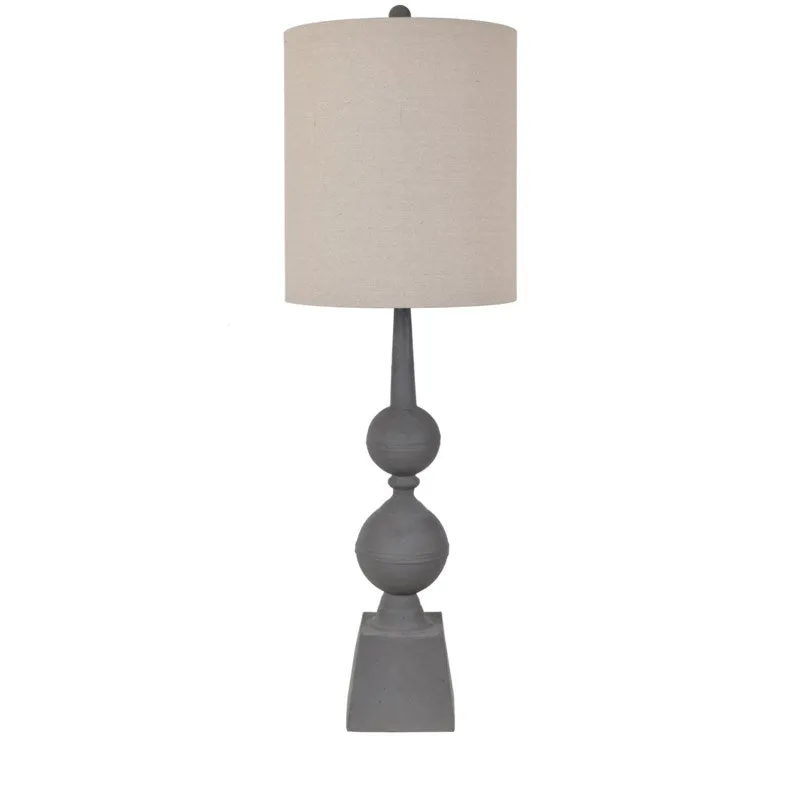 FARM HOUSE PEDIMENT TABLE LAMP