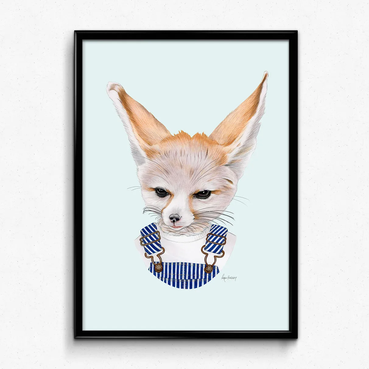 Fennec Fox Art Print