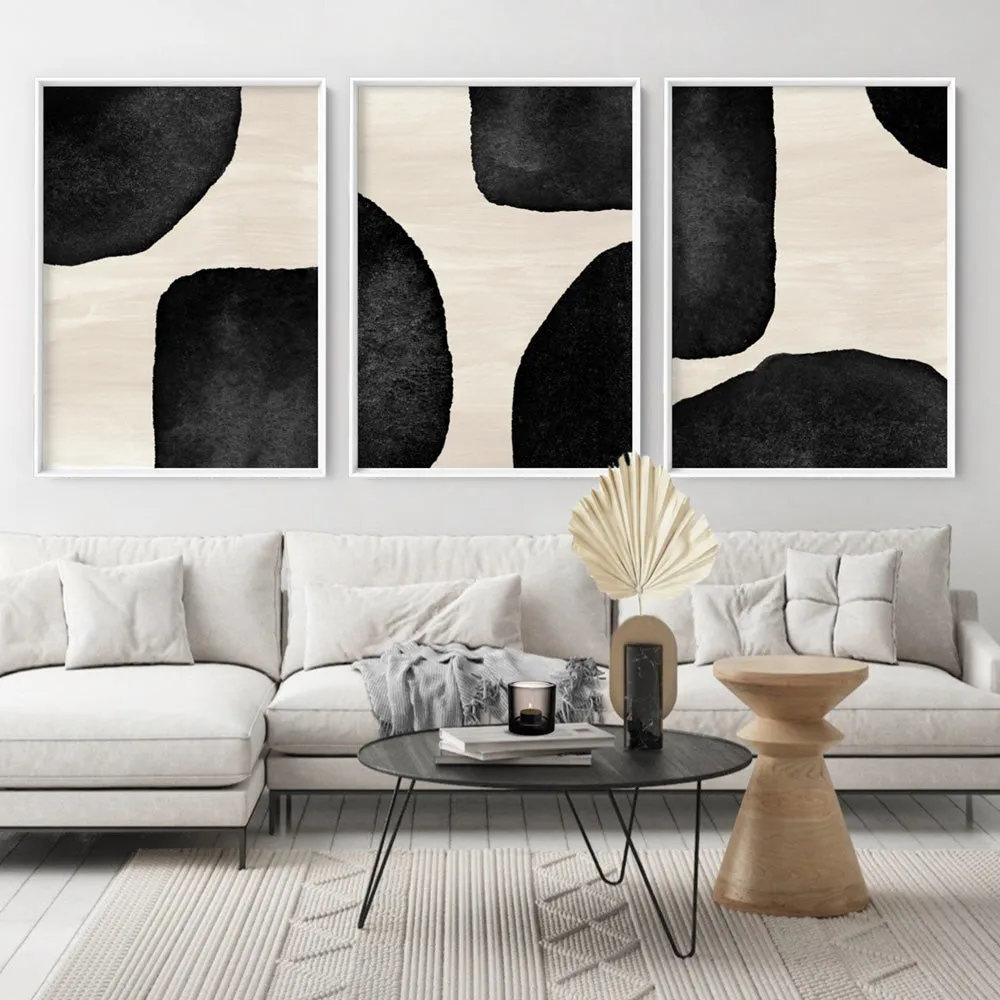 Formes Noires I - Art Print