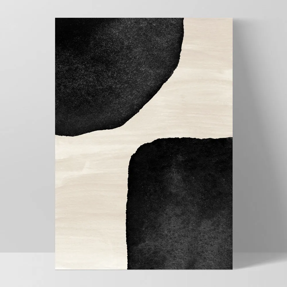 Formes Noires I - Art Print