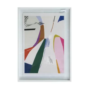 Framed Abstract Print - III