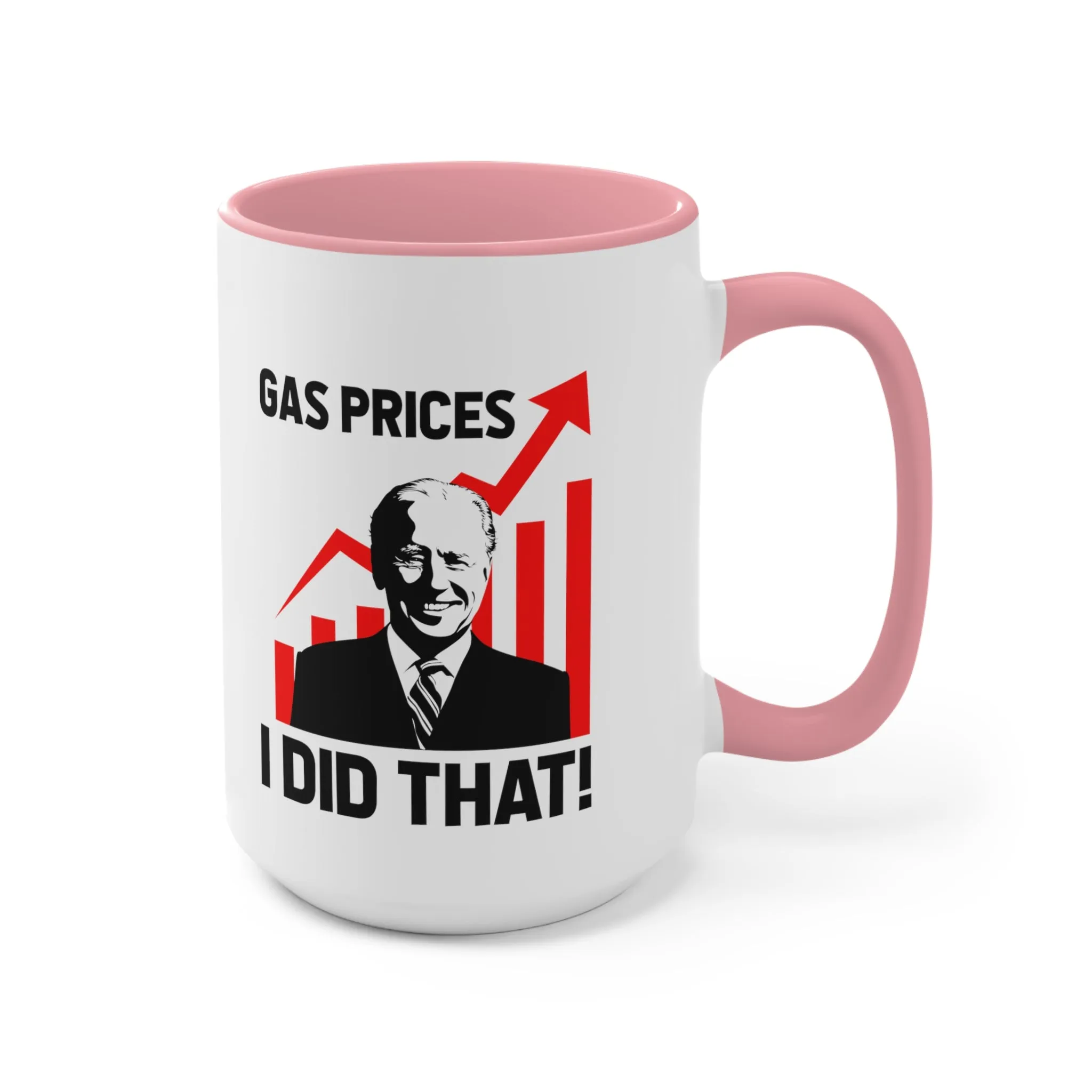 Gas Prices "Biden Did That" Mug (2 sizes, 3 colors)