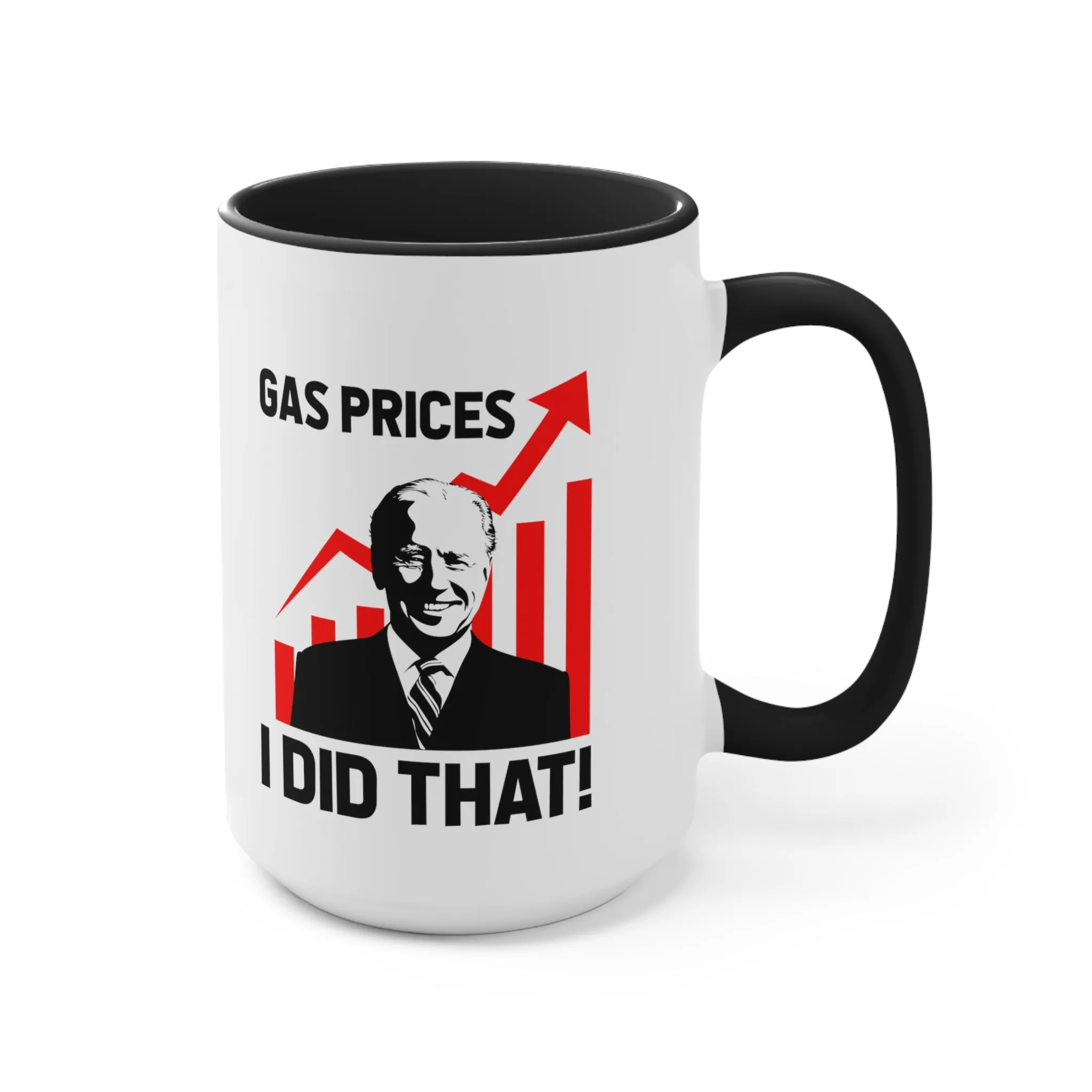 Gas Prices "Biden Did That" Mug (2 sizes, 3 colors)