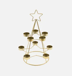 Gold Star Multi Tealight Holder