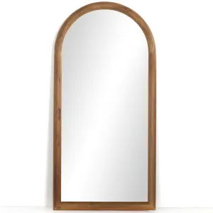 Gulliver Floor Mirror, Smoked Acacia