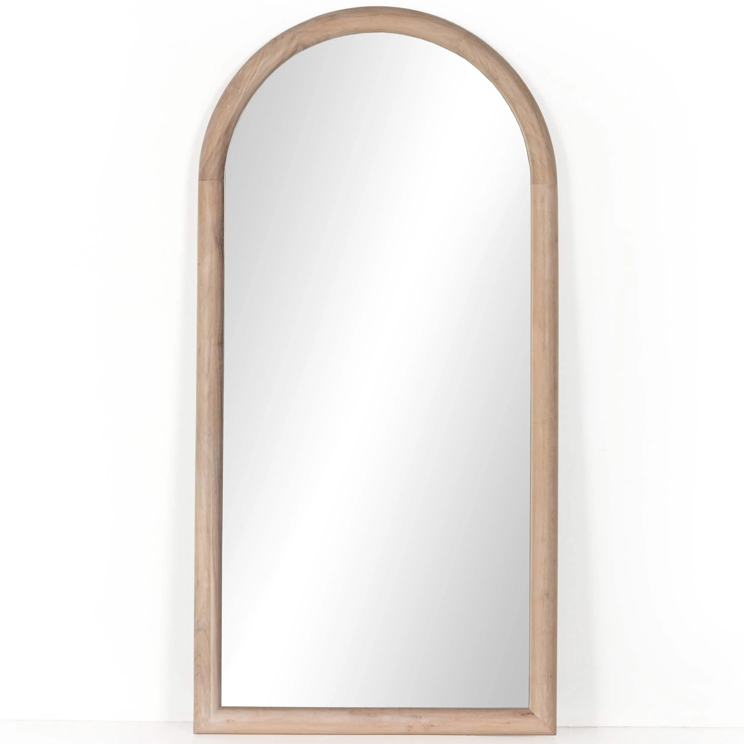 Gulliver Floor Mirror, Whitewash Acacia