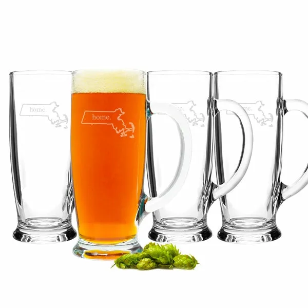 Home State Craft Beer Mugs (Set of 4)