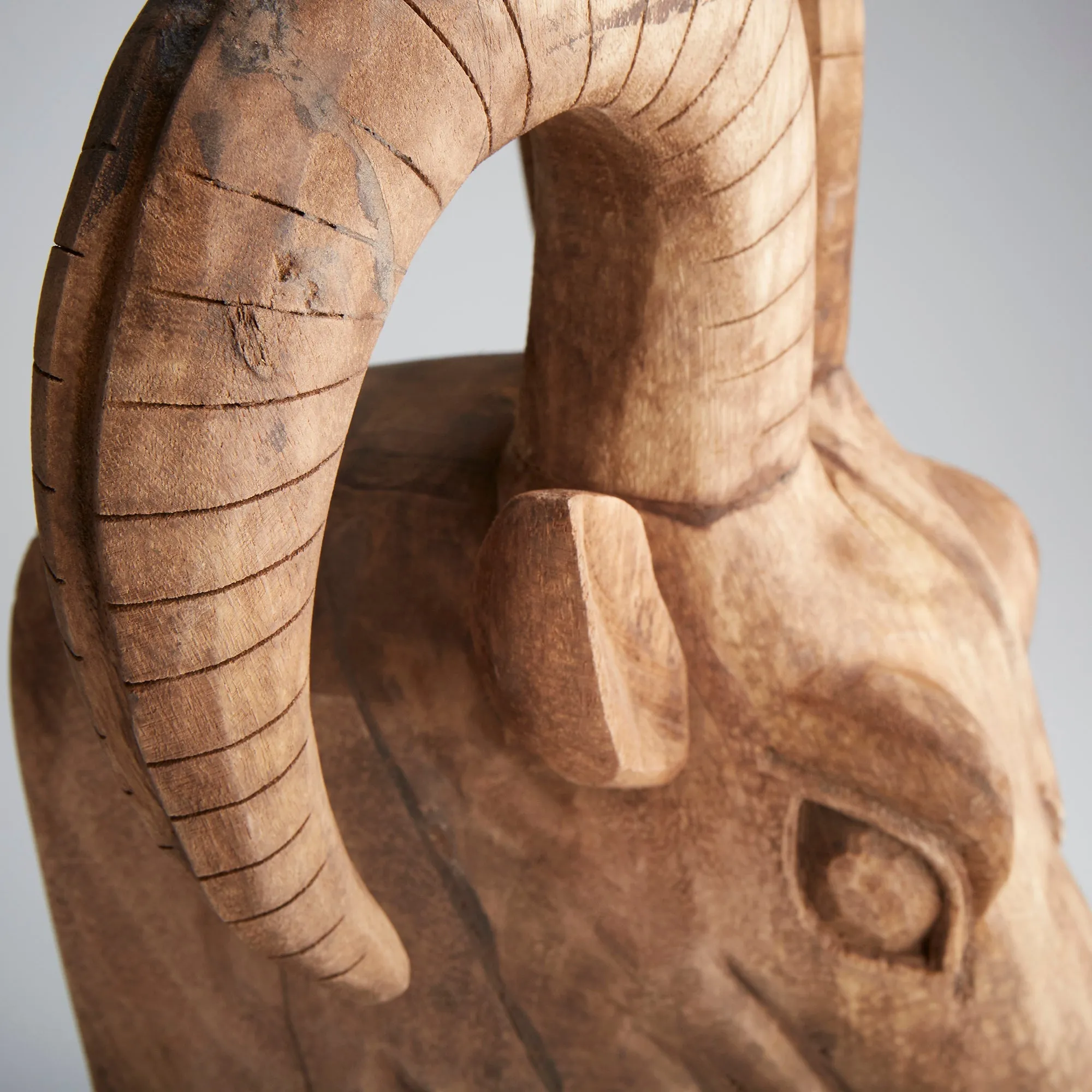 Ibex Sculpture | Natural by Cyan