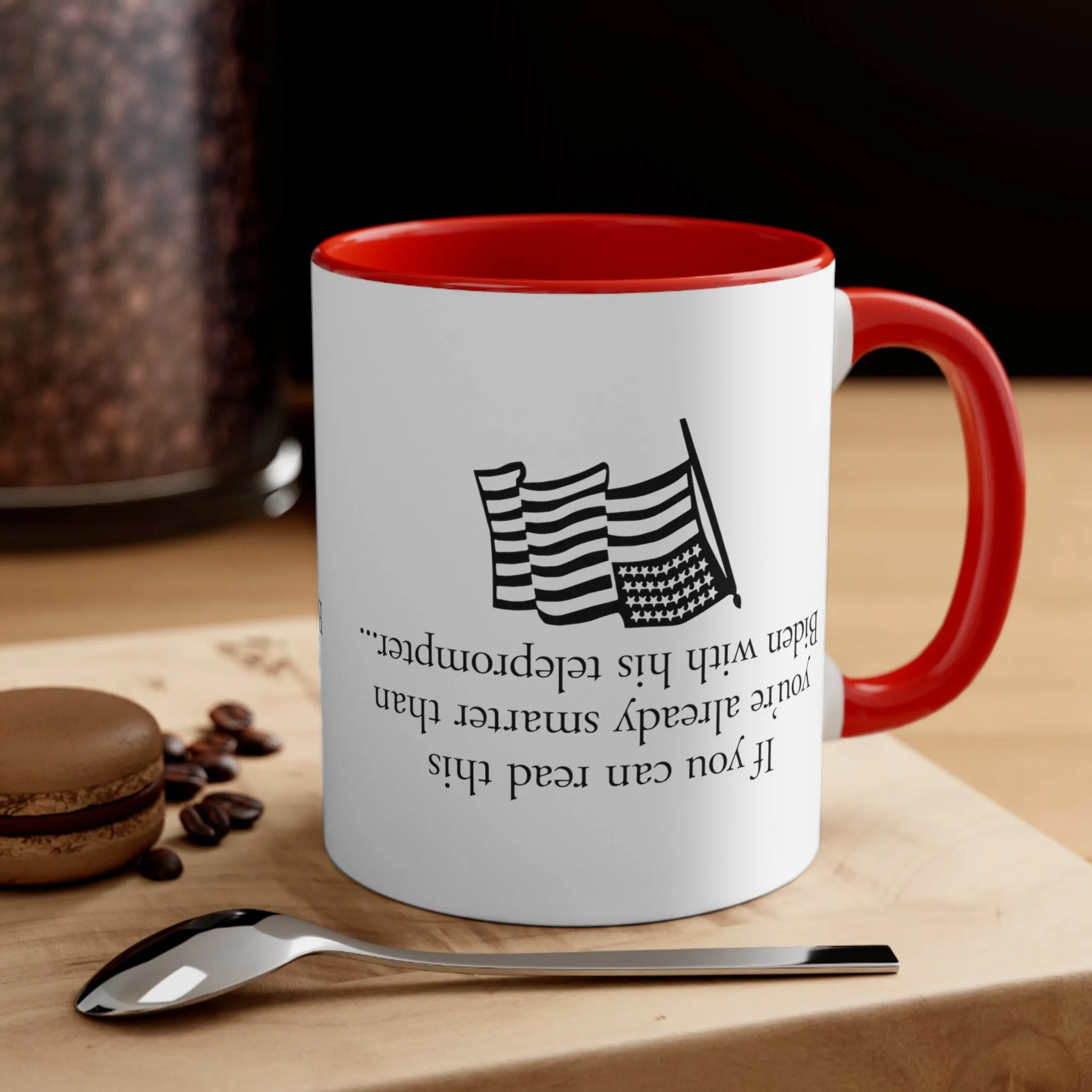 If you can read this you're already smarter than Biden with his teleprompter Mug (5 Colors)