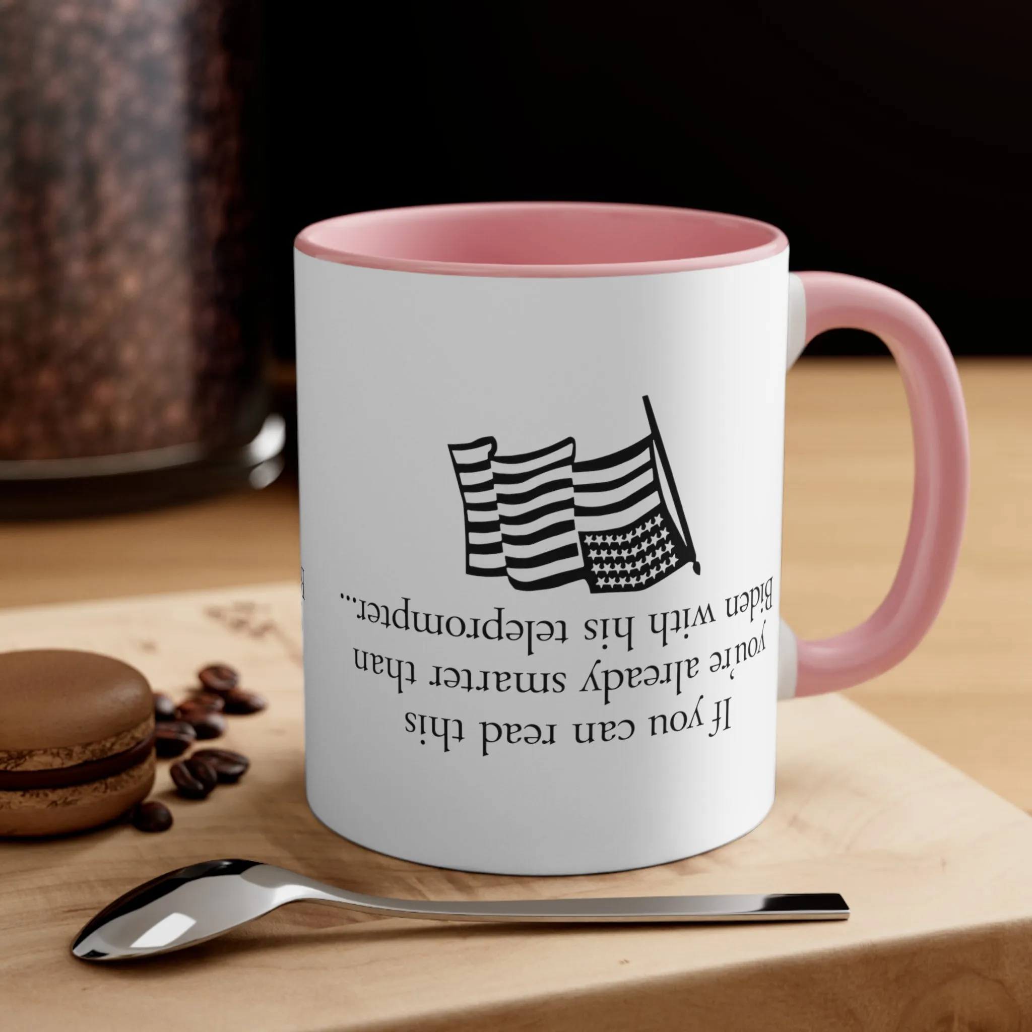 If you can read this you're already smarter than Biden with his teleprompter Mug (5 Colors)