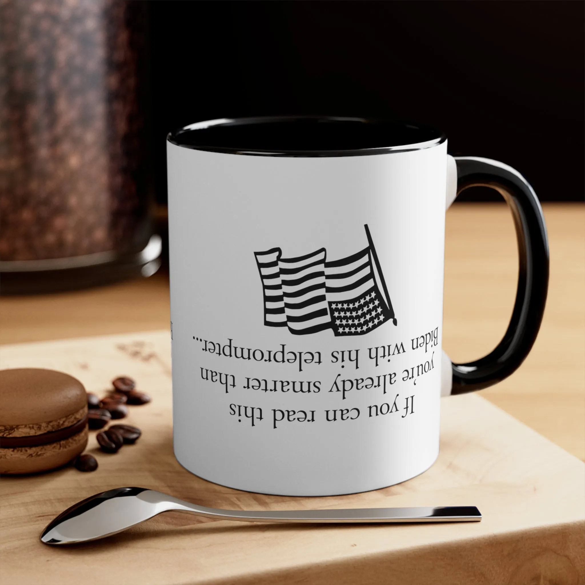 If you can read this you're already smarter than Biden with his teleprompter Mug (5 Colors)