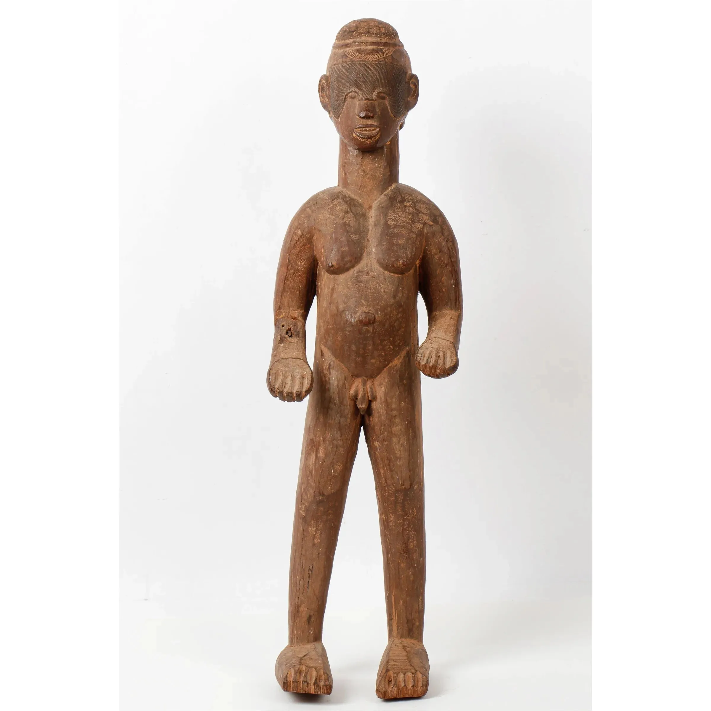 Igbo Alusi Male Shrine Figure, Nigeria #190 PROVENANCE