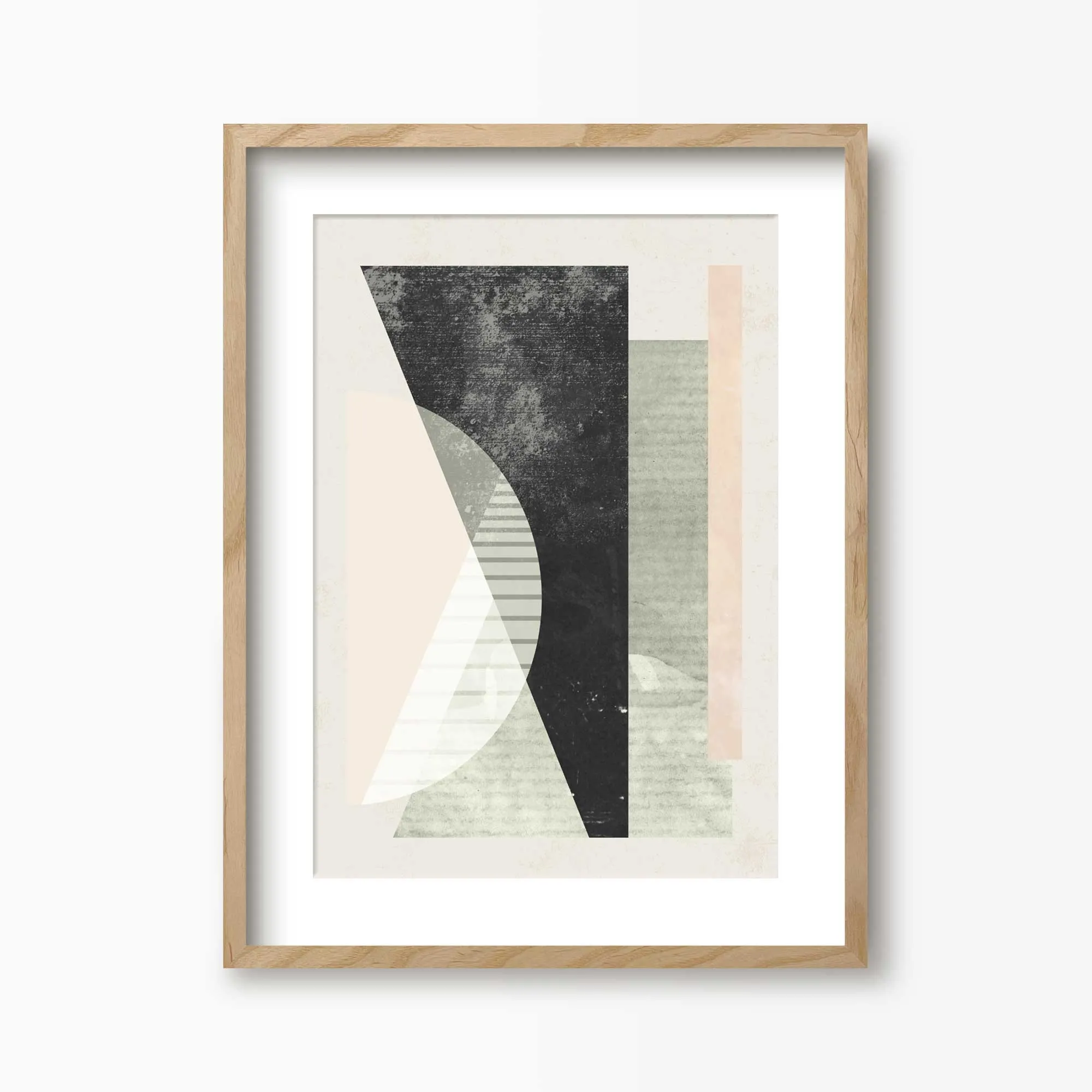 In the Beginning Abstract Art Print