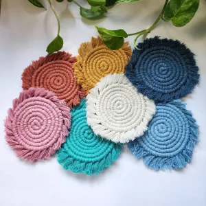 Macrame Boho Coasters