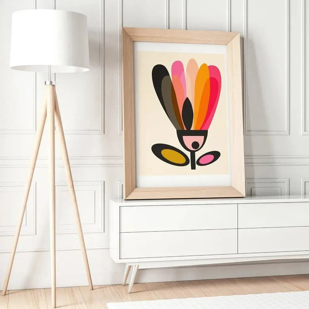 Modern Tulip Wall Art Print