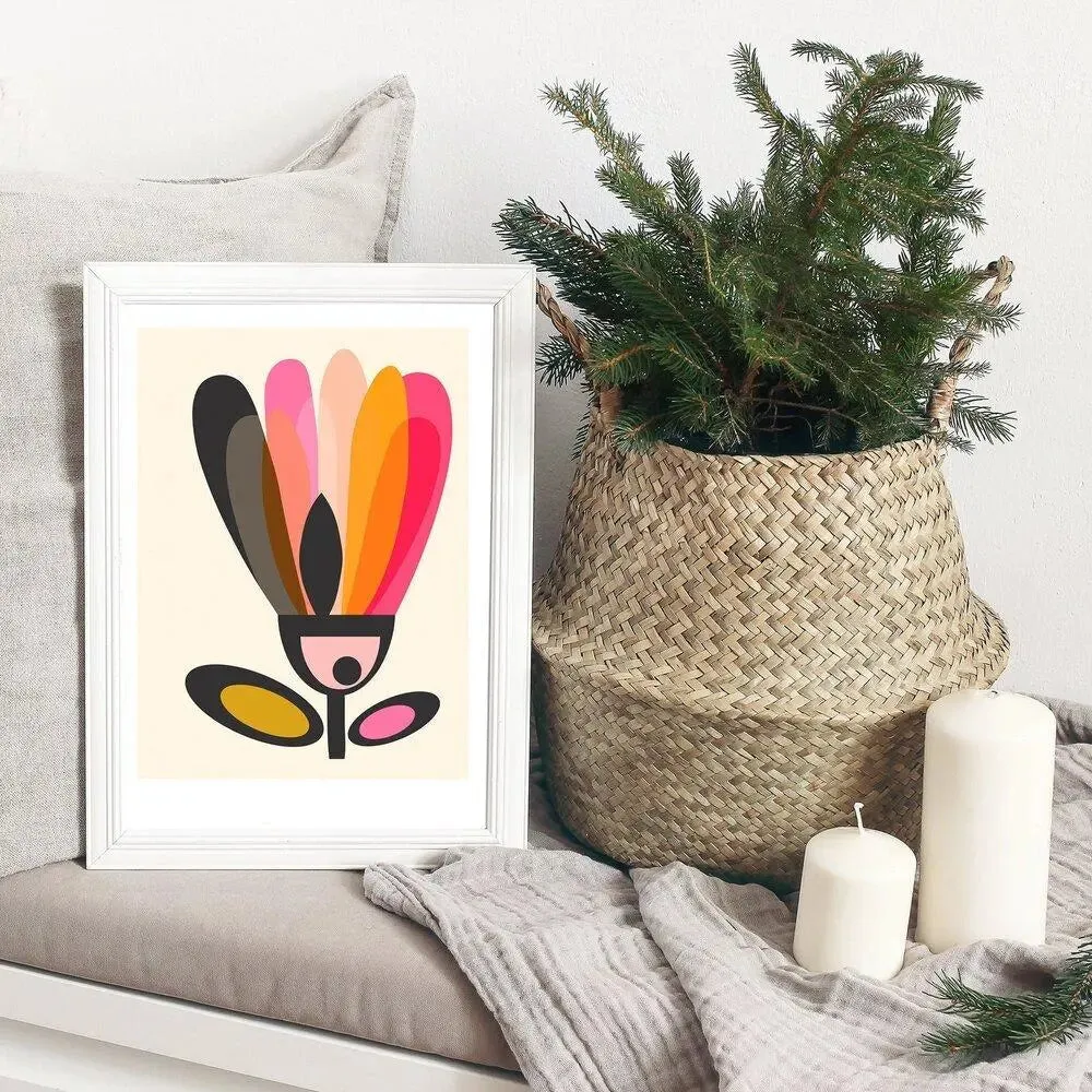 Modern Tulip Wall Art Print