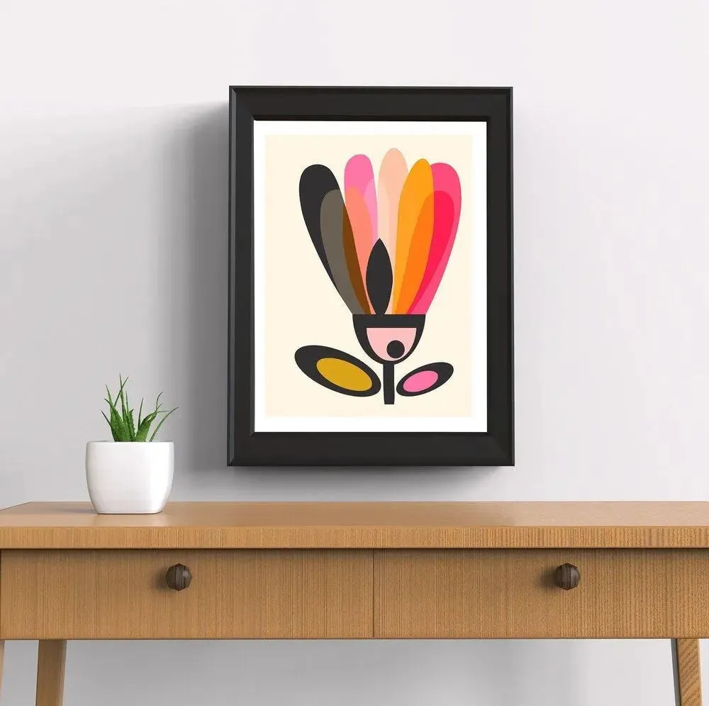 Modern Tulip Wall Art Print