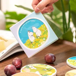 Moomin Ceramic Coaster Blue Sky - Euroeat