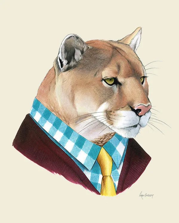 Mountain Lion Art Print