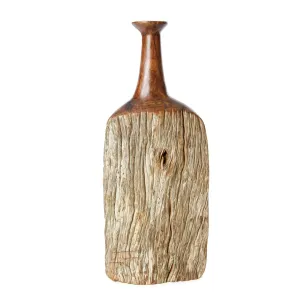 Mozambican Sandalwood Bottle Sculpture