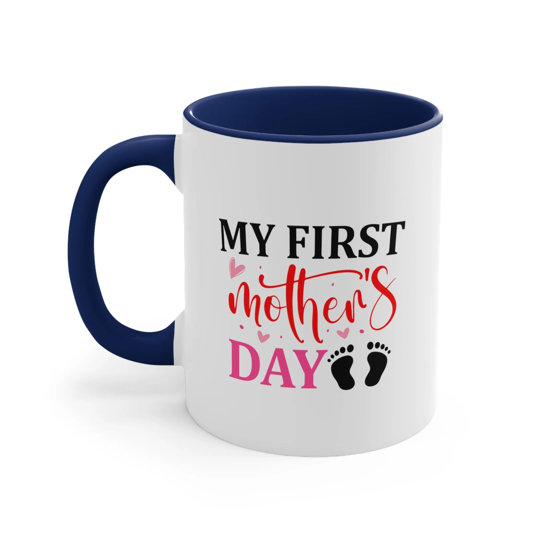 My First Mother's Day Pink Coffee Mug, 11oz Mom Mother Gift Mother Cup Mother's Day Birthday Christmas Gift For Mom Nana