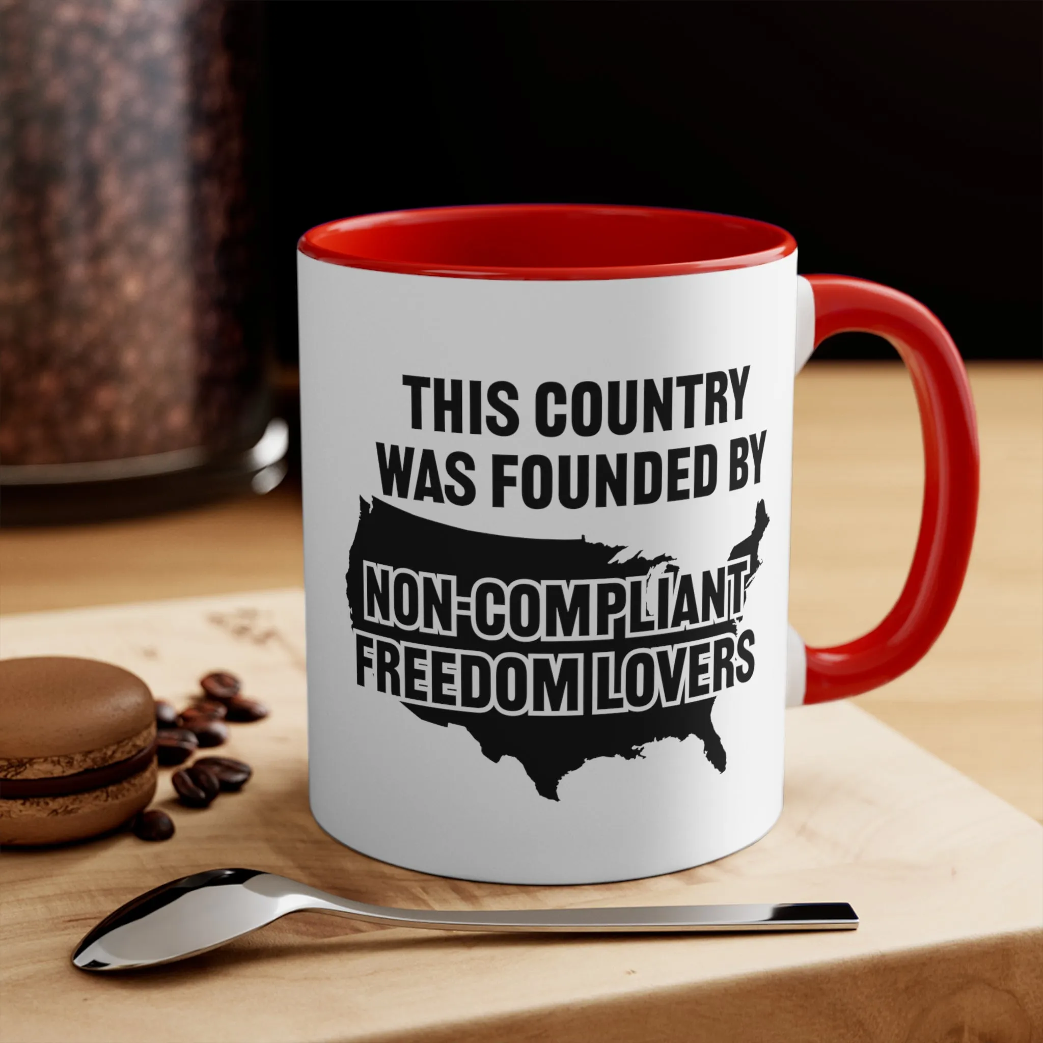 Non-Compliant Freedom Lovers Mug