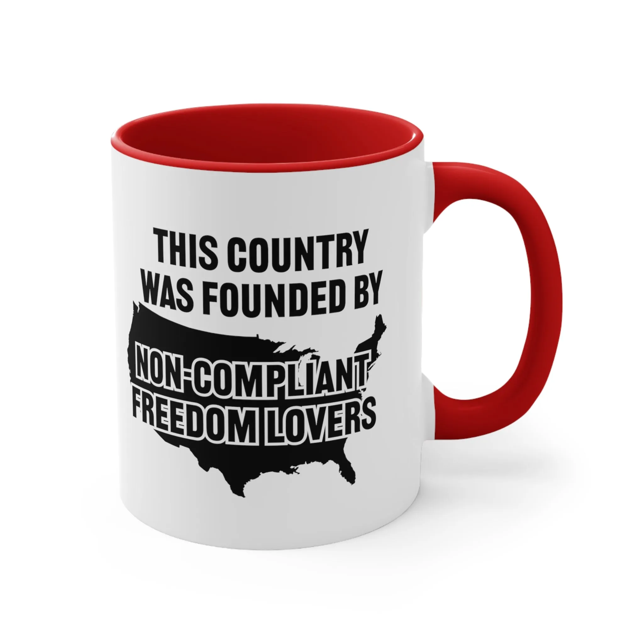 Non-Compliant Freedom Lovers Mug